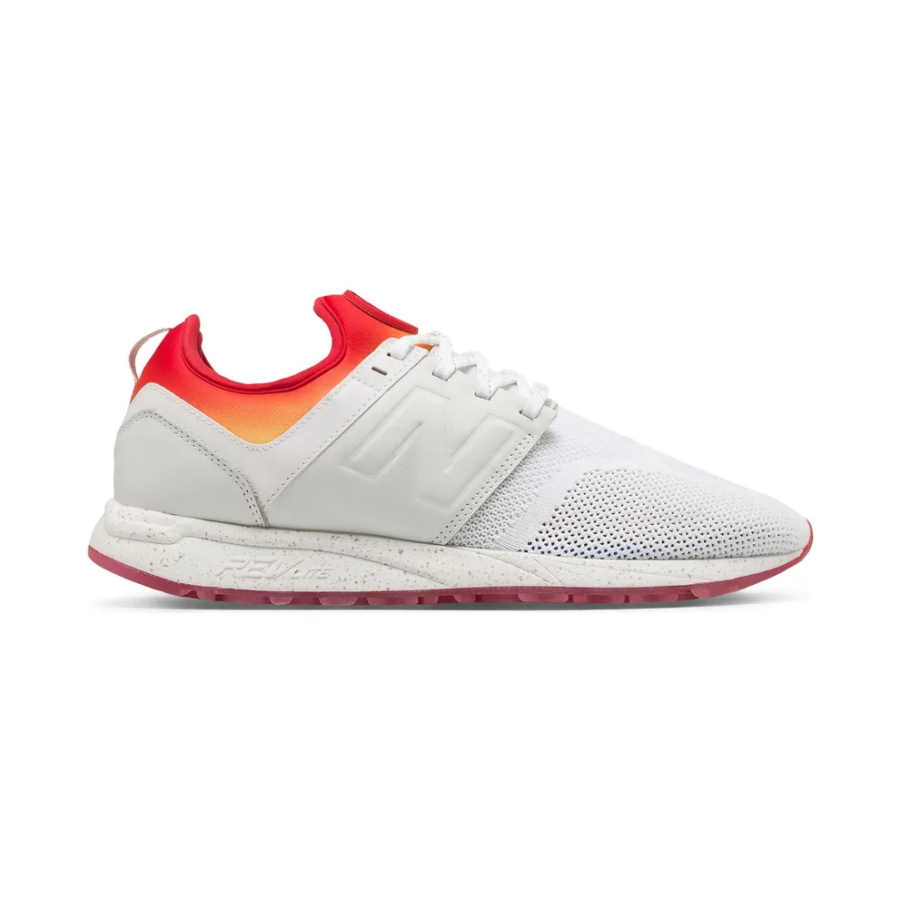 New Balance 247 Stance All Day White/Orange-Red (MRL247CO)