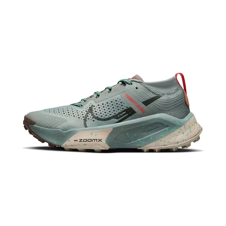 Nike ZoomX Zegama Trail “Mica Green / Plum Eclipse / Amber Brown / Sequoia” (DH0625-301)