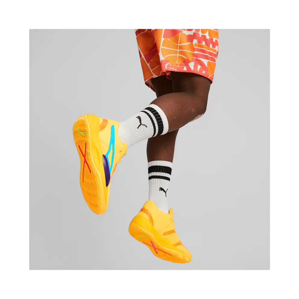 Men’s PUMA Rise Nitro Sun Stream/Blue Atoll (377012-01)