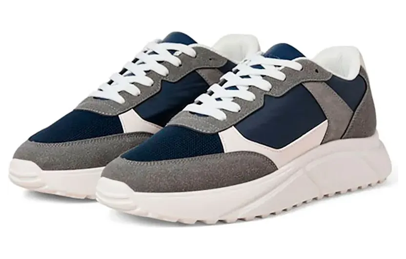 JACK & JONES Jack & Jones Jack & Jones Navy / Donkergrijs / White (12275134-Castlerock) (12275134CASTLEROCK)
