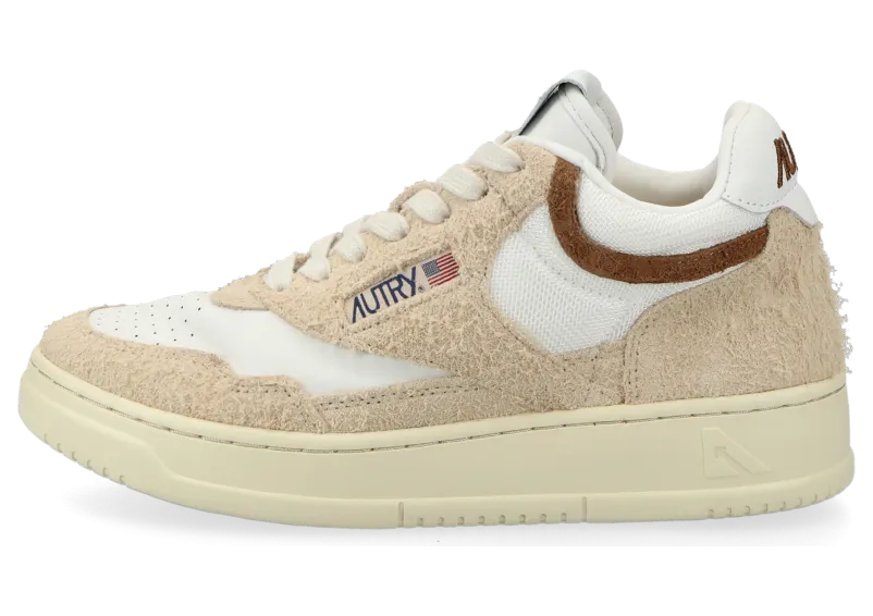 Autry Open Mid W (suede / goat / ecru / suede) – AOMWUG04