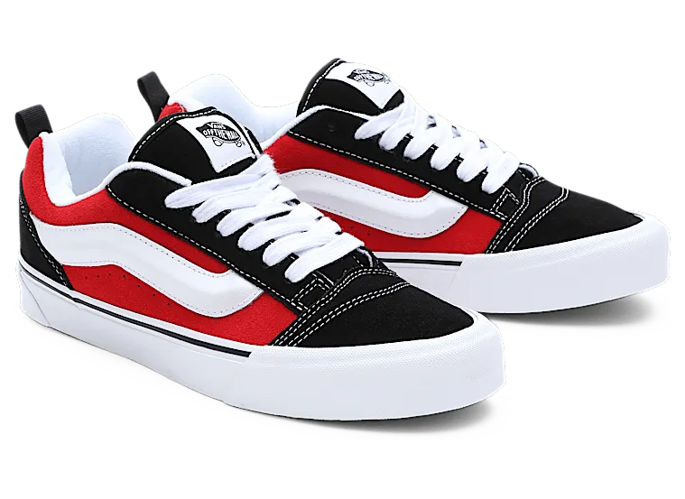 Vans Knu Skool “Black Red” (VN0009QC6RT)