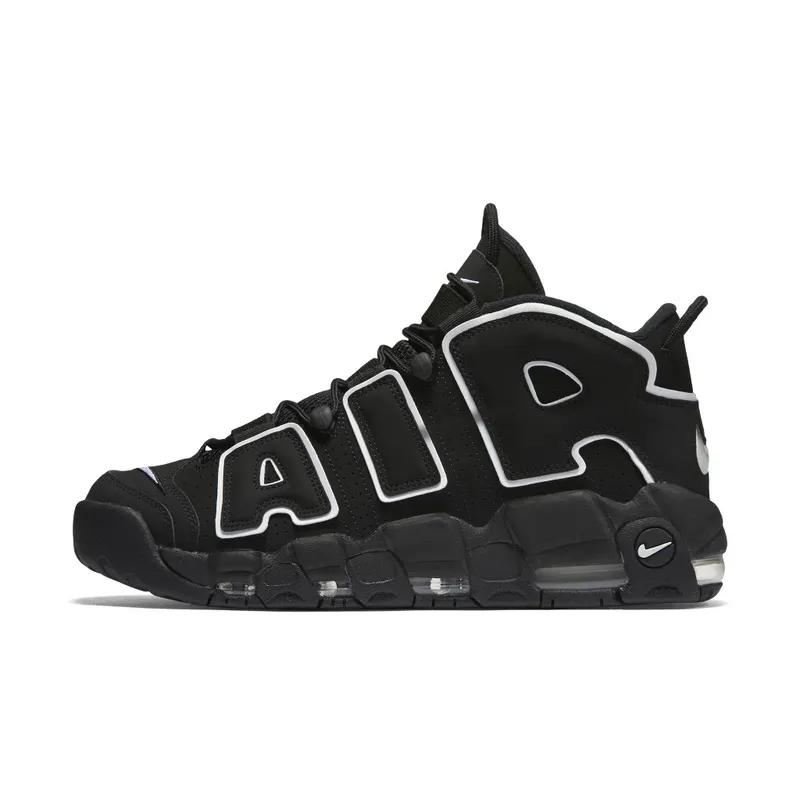 Nike Air More Uptempo Black White (2016) (414962-002)