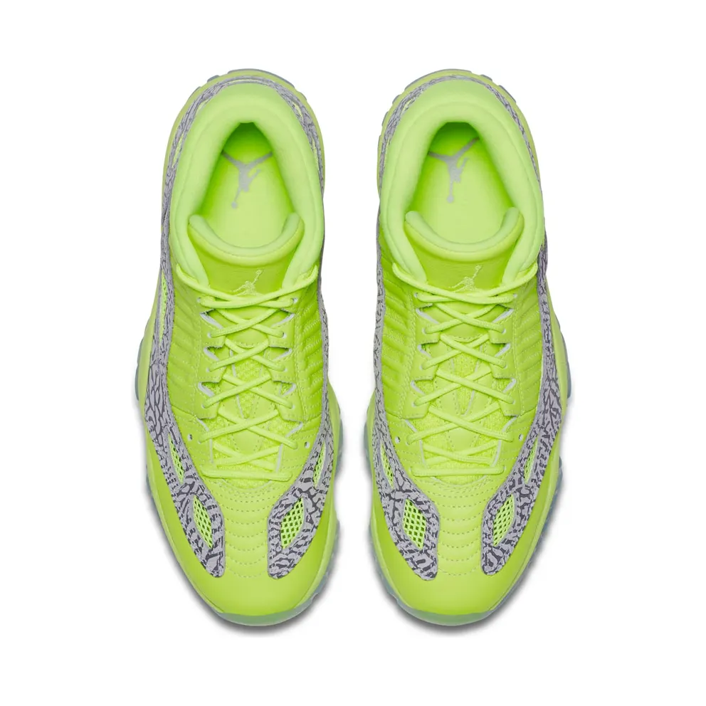 Jordan 11 Retro Low IE Volt Volt/Volt-Cement Grey (919712-700)