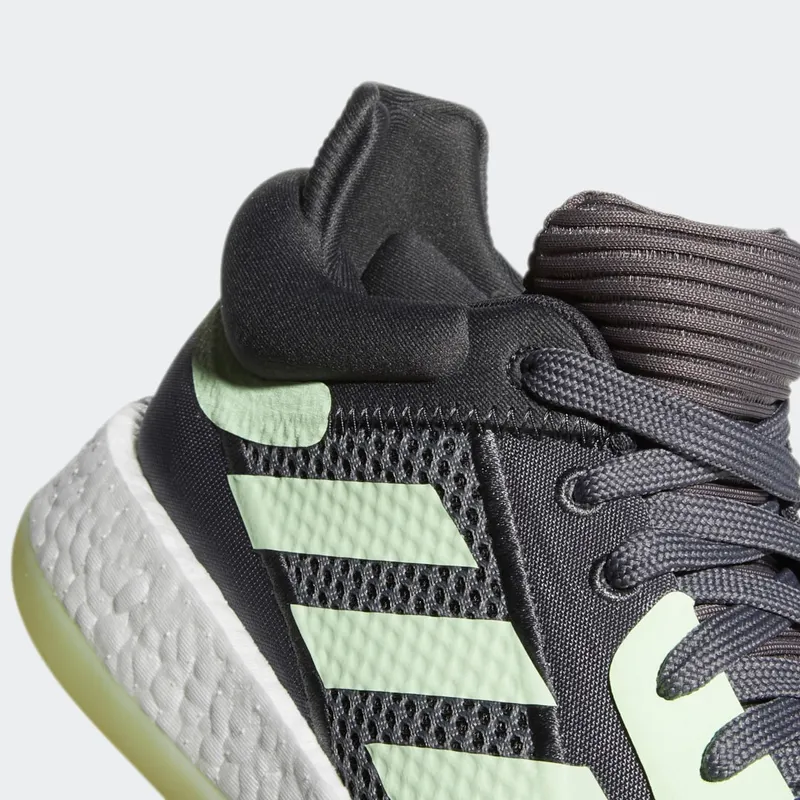 Adidas Marquee Boost Low ‘Glow Green’ Carbon/Glow Green/Grey (G26214)