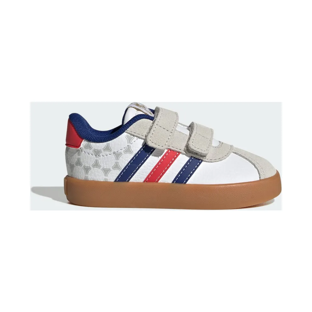 Adidas VL Court 3.0 Peuters Cloud White / Pure Ruby / Mystery Ink (KJ6131)