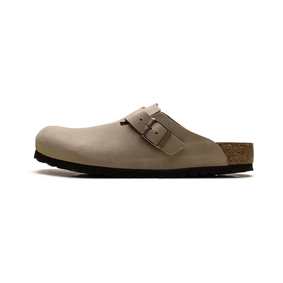 Birkenstock Boston “Oiled Leather Tobacco Brown” (0960811)