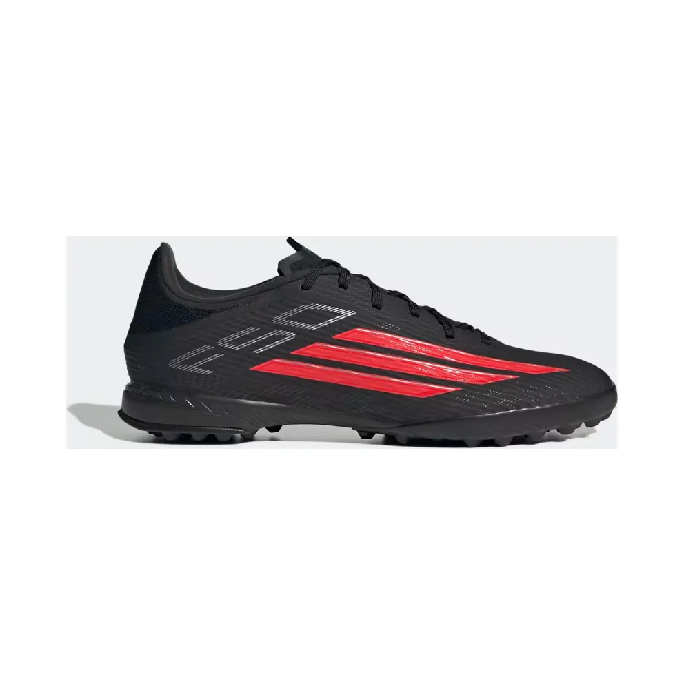 adidas F50 League Turf Football “Core Black / Lucid Red / Core Black” (JR8977)