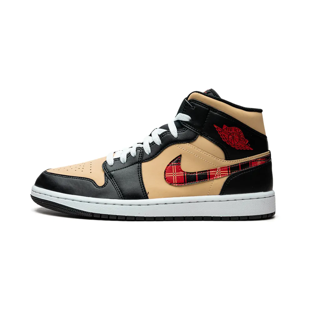 Air Jordan 1 Mid SE “Tartan Swoosh” (DZ5329-001)