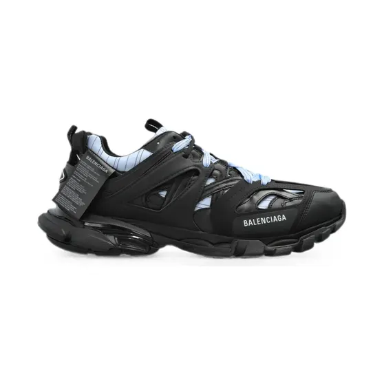 Balenciaga Track Shirt met vlakken “Black” (542023WTRSH)