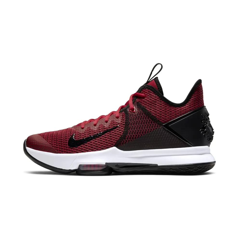 Nike LeBron Witness 4 Black/University Red Black/University Red-Gym Red (BV7427-002)
