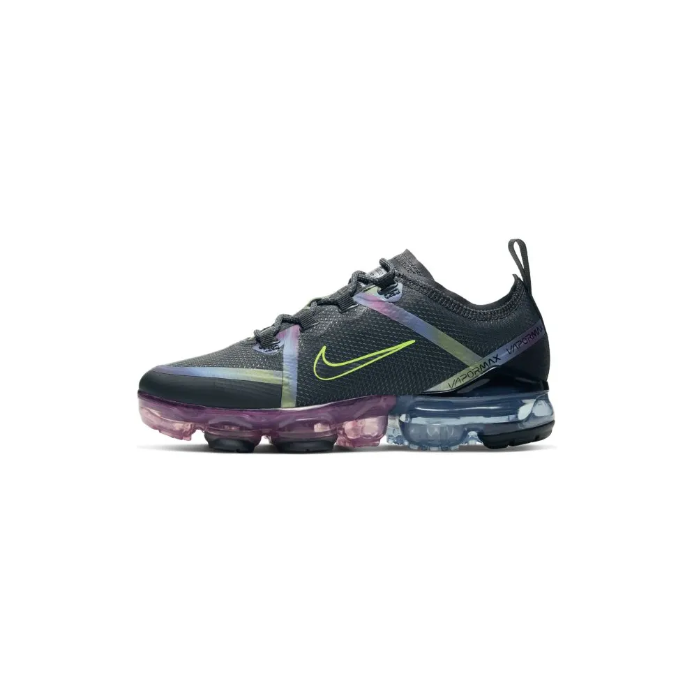 Nike Air VaporMax 2019 Bubble Pack Black (GS) Dark Smoke Grey/Silver-Black-Multi-Color (CT9638-001)