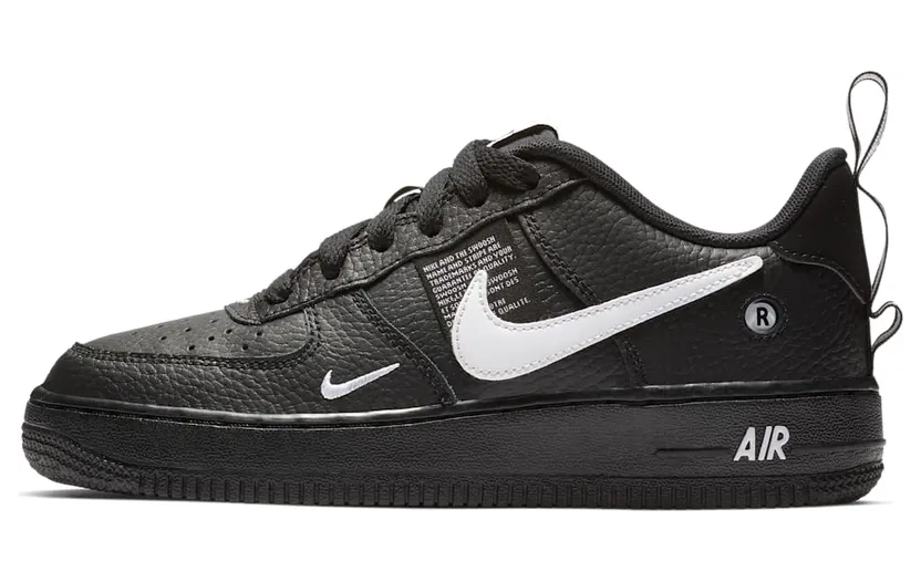 Nike Air Force 1 Utility Black White (GS)