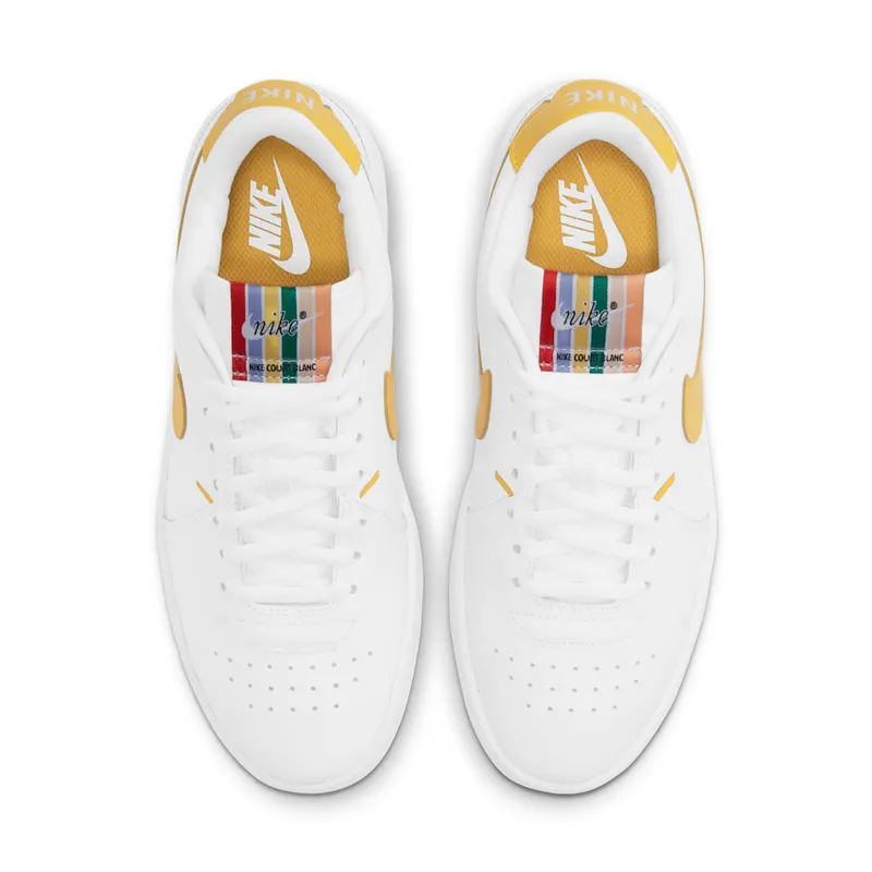 Nike Court Blanc White Track Red (W) White/Track Red-Black (CI0808-101)