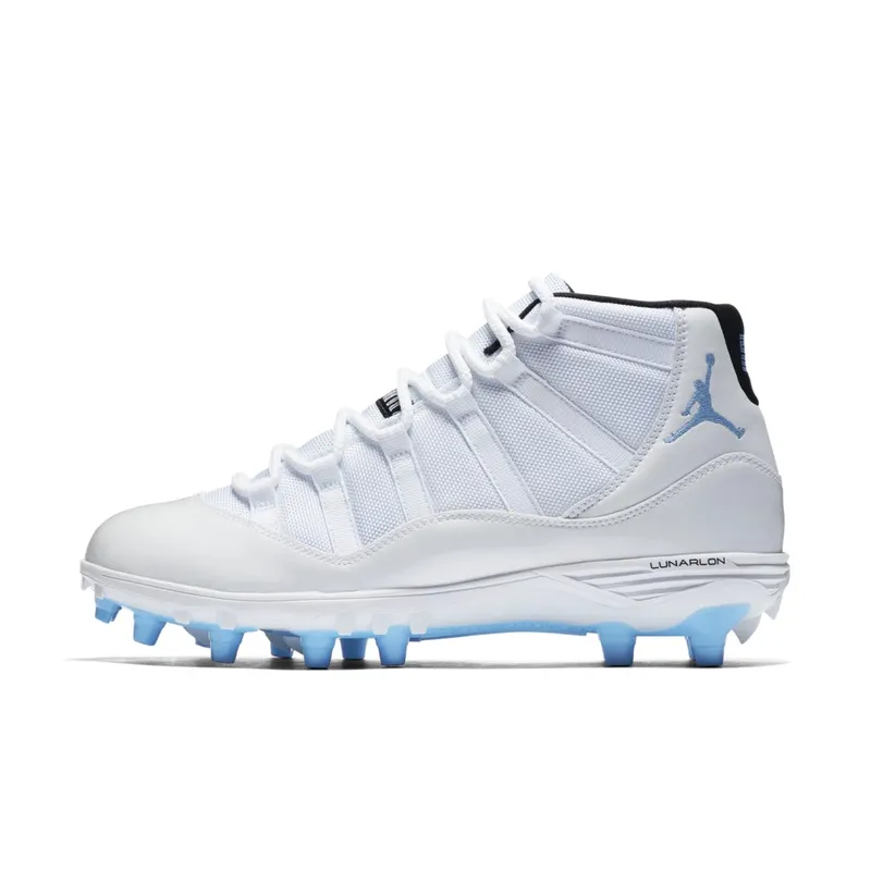 Jordan 11 Retro Cleat Columbia White/University Blue-Black (AO1561-117)