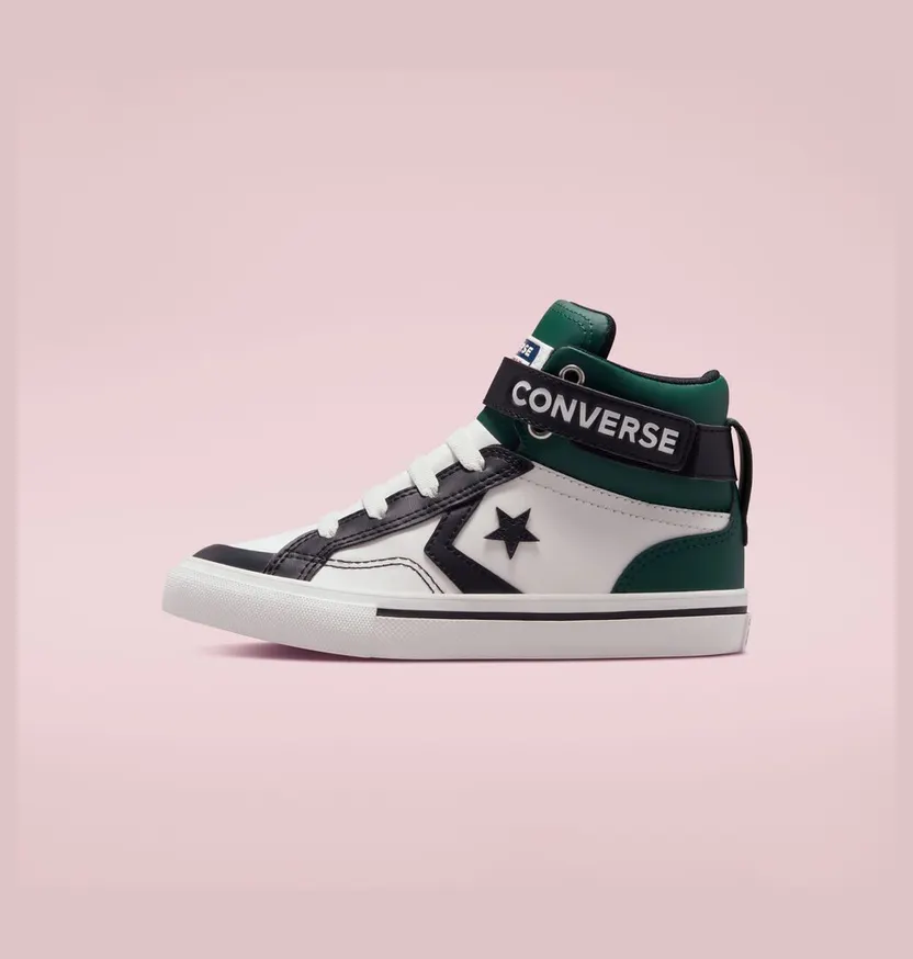 Converse Pro Blaze Strap Wit/midnight Clover/zwart (A03773C)