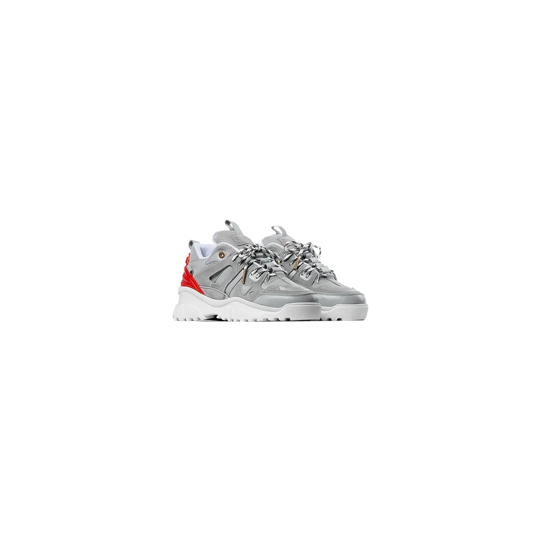 Mason Garments Genova II Grey / Red (SS20-29B)