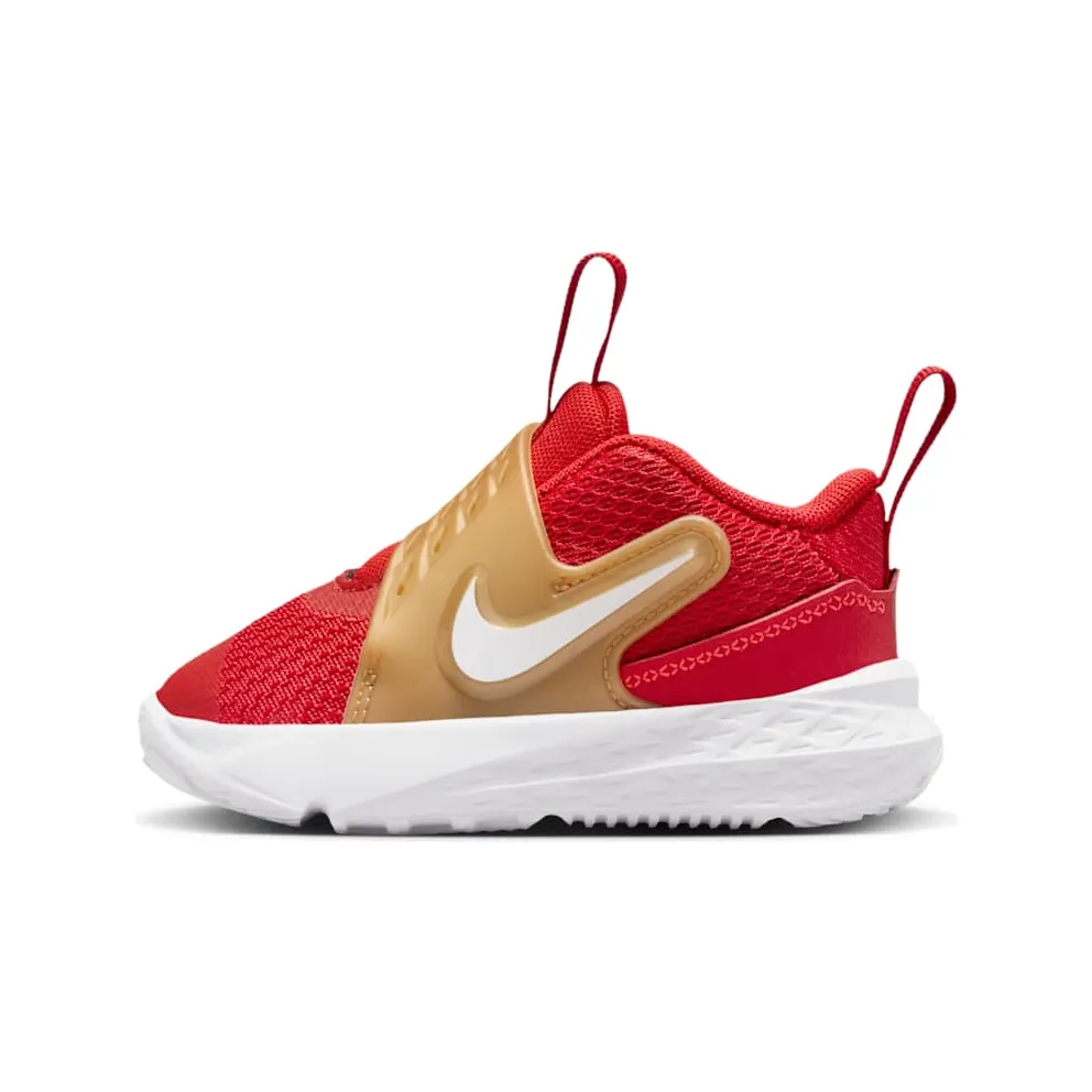 Nike Team Hustle D 12 University Red Metallic Gold (HF6281-603)