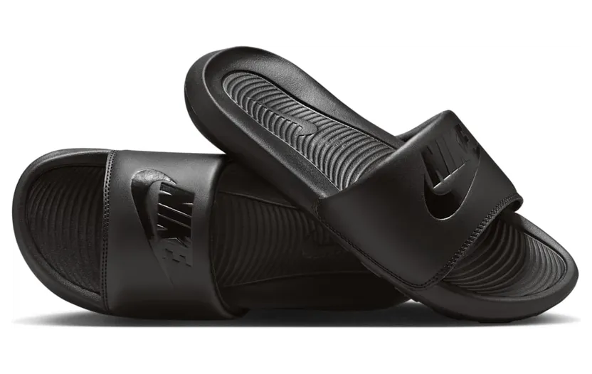 Nike Victori One Slipper voor dames Zwart (CN9677-004)