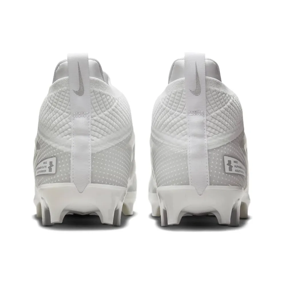 Nike Alpha Menace 4 Elite “White Metallic Silver” (FD7036-101)
