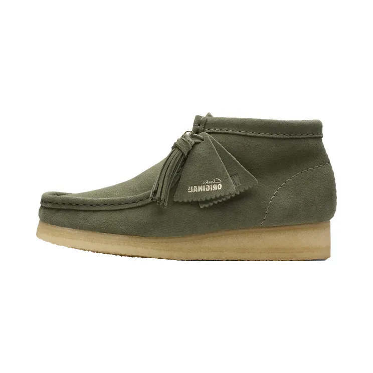 Clarks Wallabee Boot “Khaki/green Suede” (26179160)