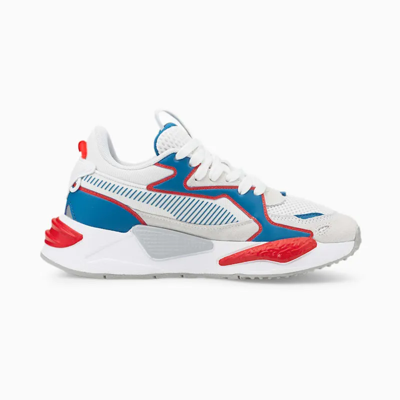 PUMA Rs-Z Outline Youth White/Vallarta Blue/High Risk Red (384723-01)