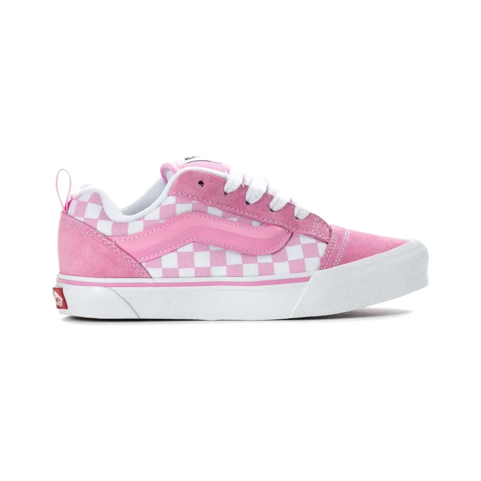 Vans Knu Skool Checkerboard Prism Pink White (VN000CYU2W0)