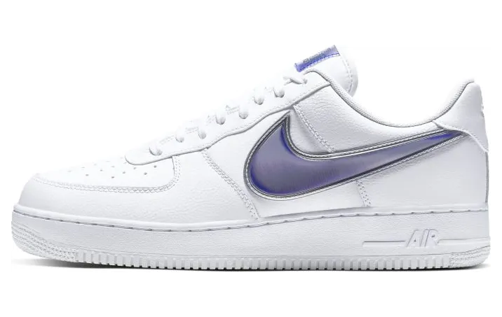 Nike Air Force 1 Low Oversized Swoosh White Racer Blue