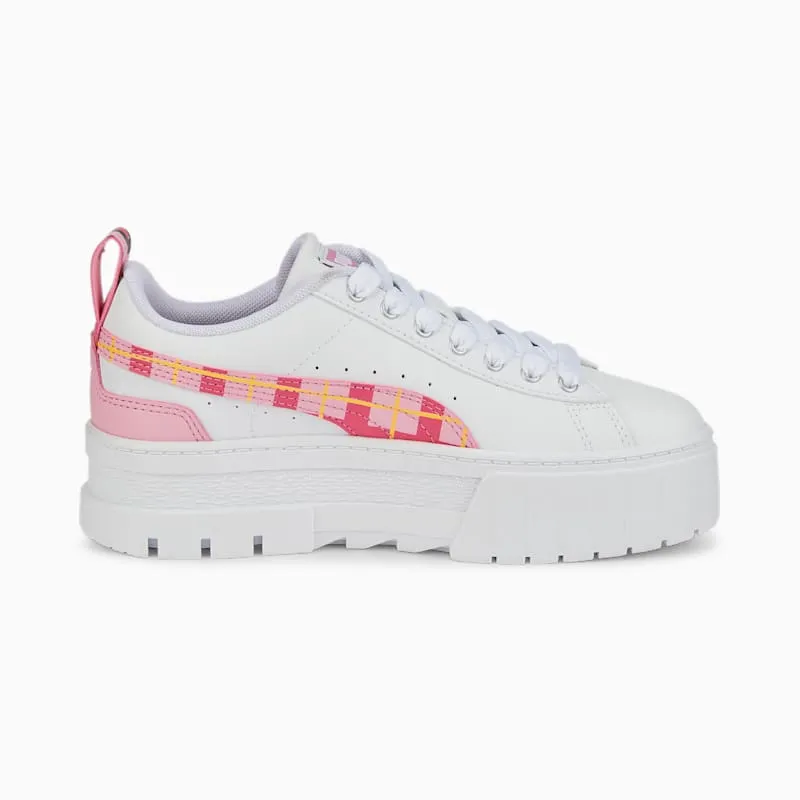 Puma Mayze ’90s Prep White/Pink/Black (386085-01)