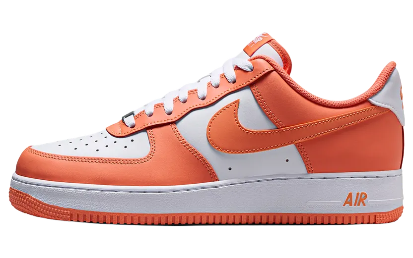 Nike Air Force 1 Low ’07 “White Orange Frost” (FJ4146-127)