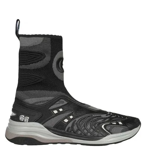Gucci Ultrapace R Mid Top Black (6557382TK10-8895)