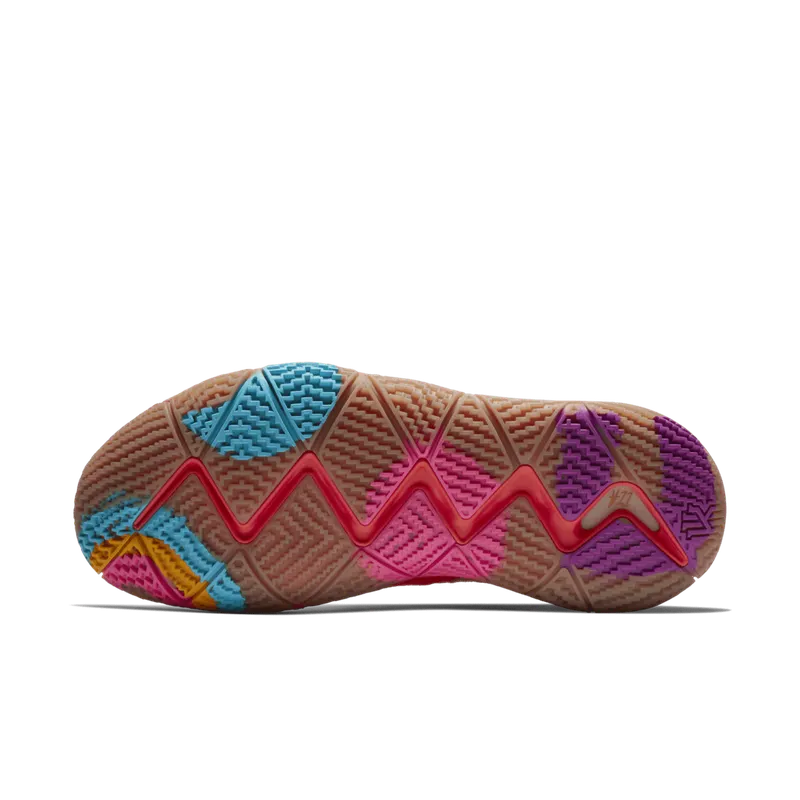 Nike Kyrie 4 Lucky Charms (Special Cereal Box Package) Bright Crimson/Multi-Color (BV0428-600)