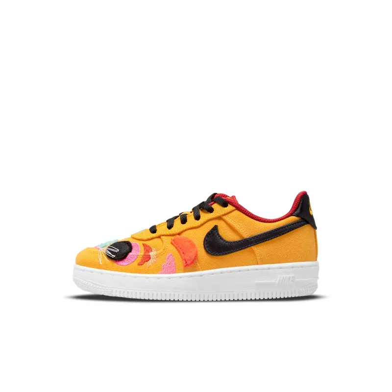 Nike Air Force 1 Low 07 LV8 Chinese New Year University Gold (PS) (DQ5071-701)