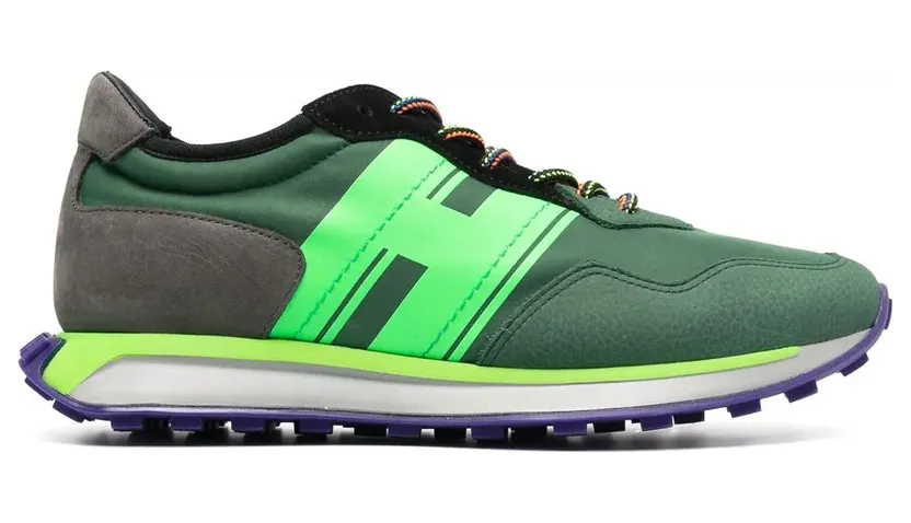 Hogan H601 low-top sneakers – Groen (HXM6070EG034F8)