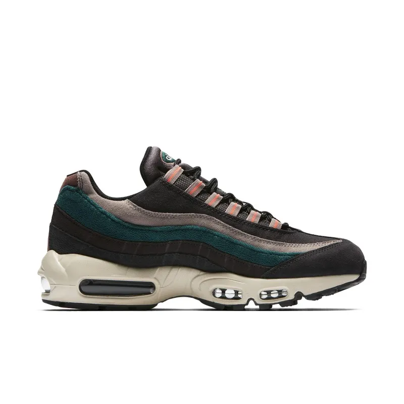 Nike Air Max 95 Grey Rainforest Bright Mango Oil Grey/Thunder Grey-Rainforest-Bright Mango (538416-018)