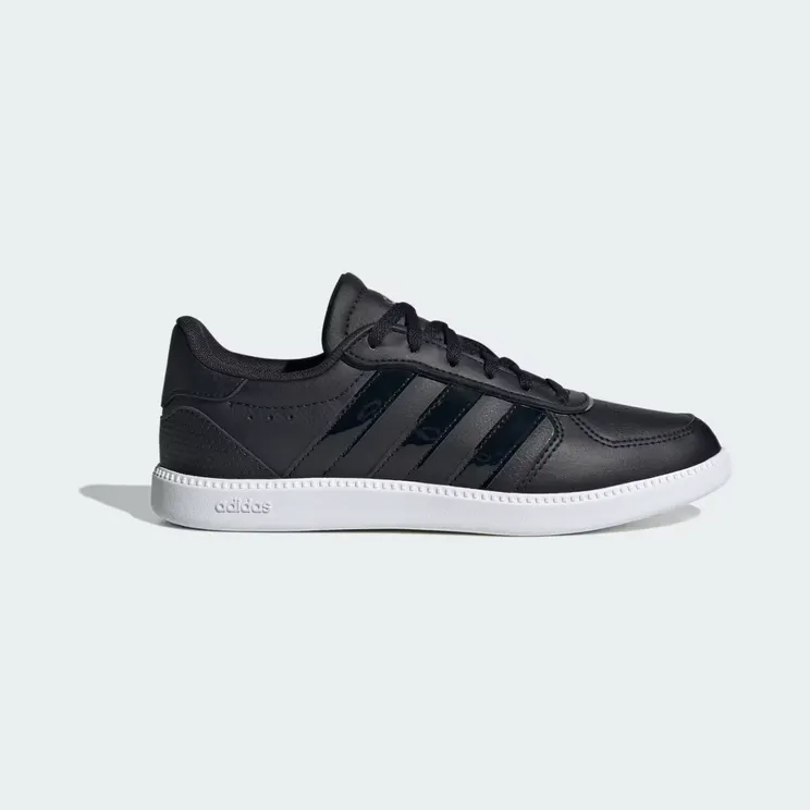 adidas Breaknet Sleek Shoes Kids “Core Black / Core Black / Cloud White” (JP9326)