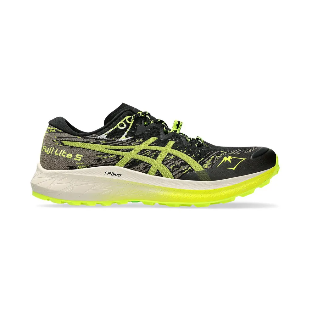 ASICS Fuji Lite 5 Black Safety Yellow (1011B889-001)