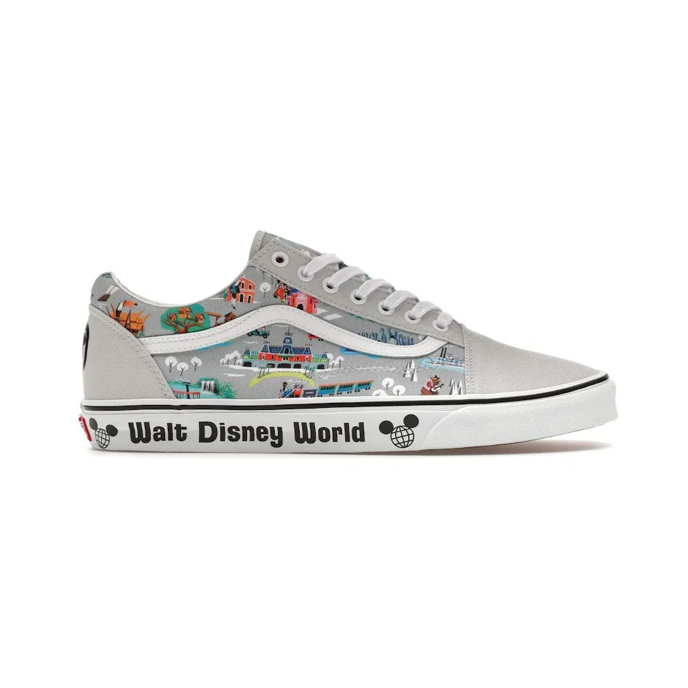 Vans Old Skool Walt Disney World 50th Anniversary Park Map (VN0A3WKTGYW)