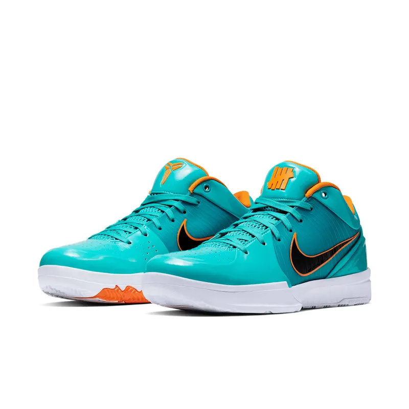 Nike Kobe 4 Protro Undefeated San Antonio Spurs Hyper Teal/Mango-White (CQ3869-300)