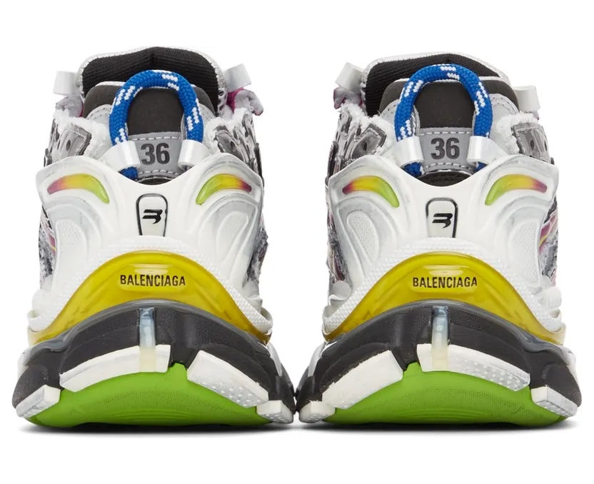 Balenciaga Multicolor Runner Sneakers (677402 W3RB6) (4)