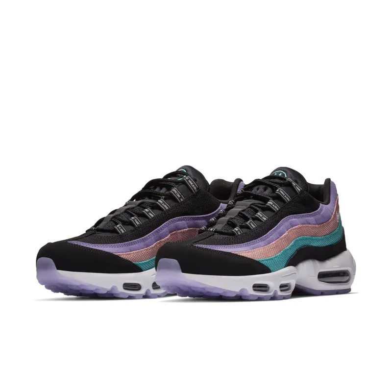 Nike Air Max 95 Have a Day Black/White-Hyper Jade-Bleached Coral (BQ9131-001)