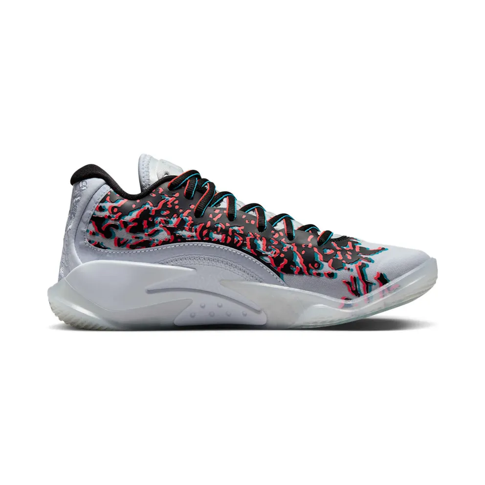 Jordan ZION 3 GS “Football Grey/Black/Flash Crimson/Chlorine Blue” (FZ4792-060)