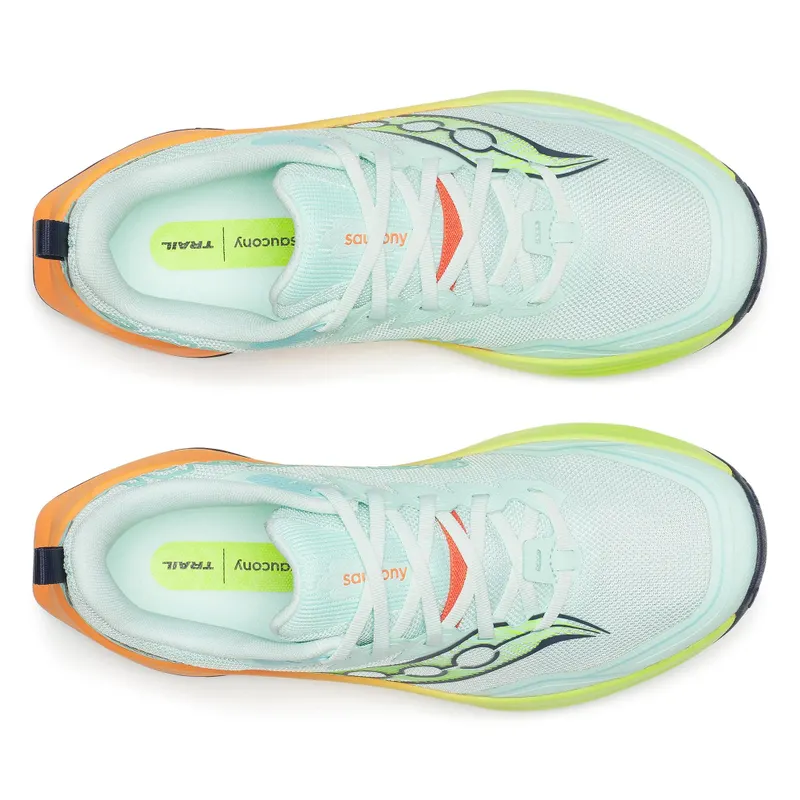 SAUCONY Peregrine 16 “Aqua / Citron” (S11066-130)