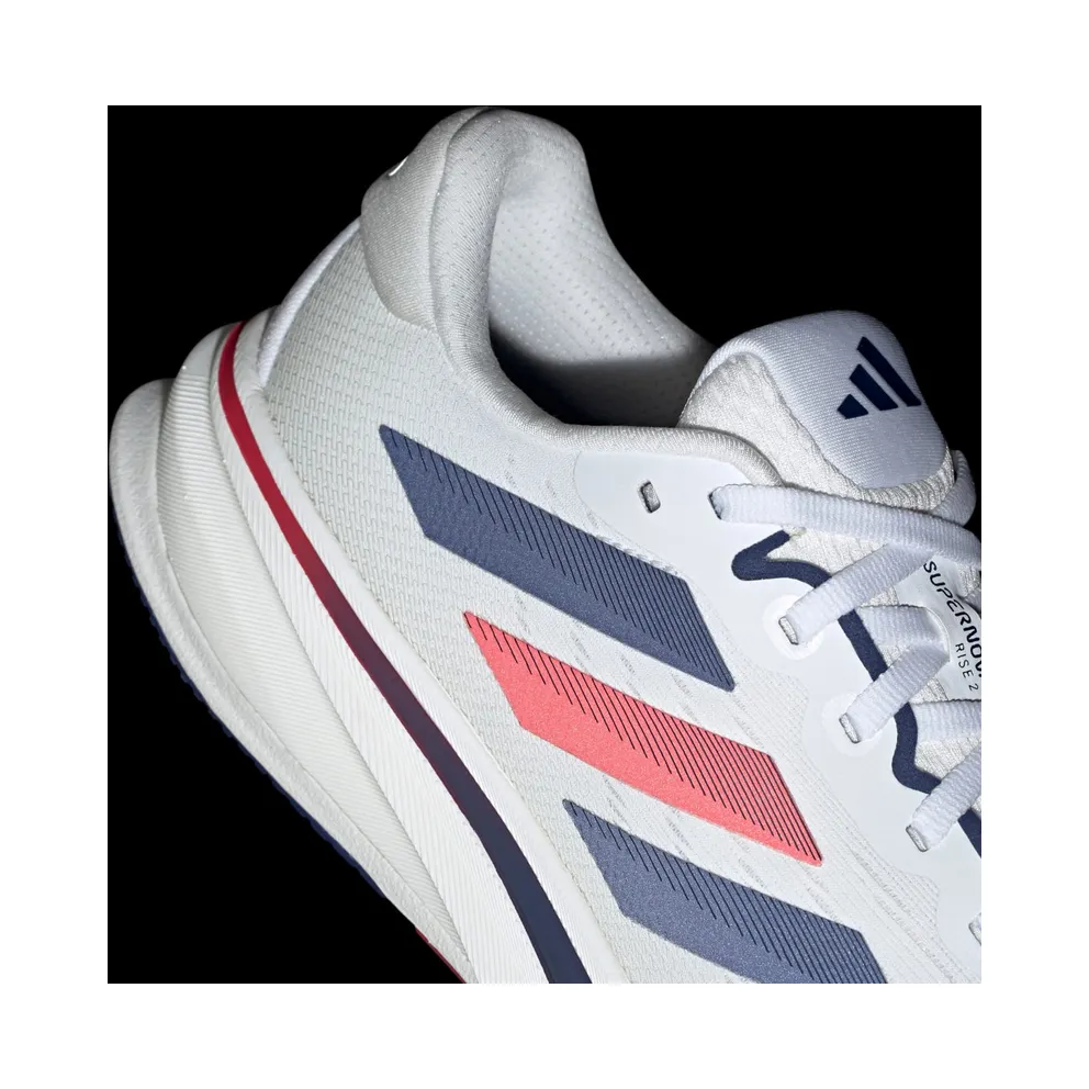 adidas Supernova Rise 2 Cloud White Dark Blue Pure Ruby (JQ0523)
