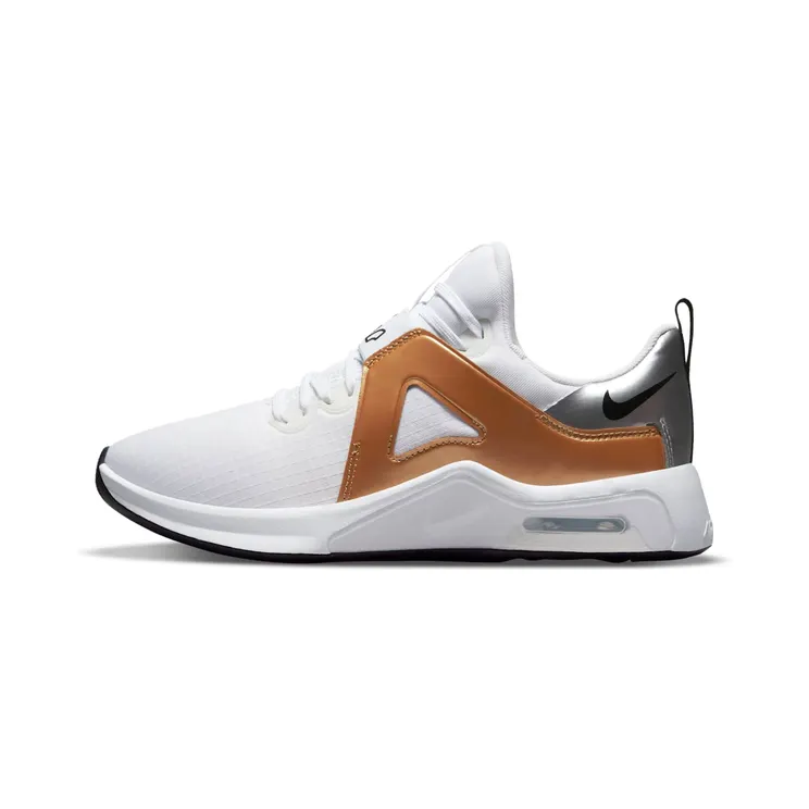 Nike Air Max Bella TR 5 Trainingsschoenen “White / Metallic Silver / Metallic Gold / Black” (DD9285-107)