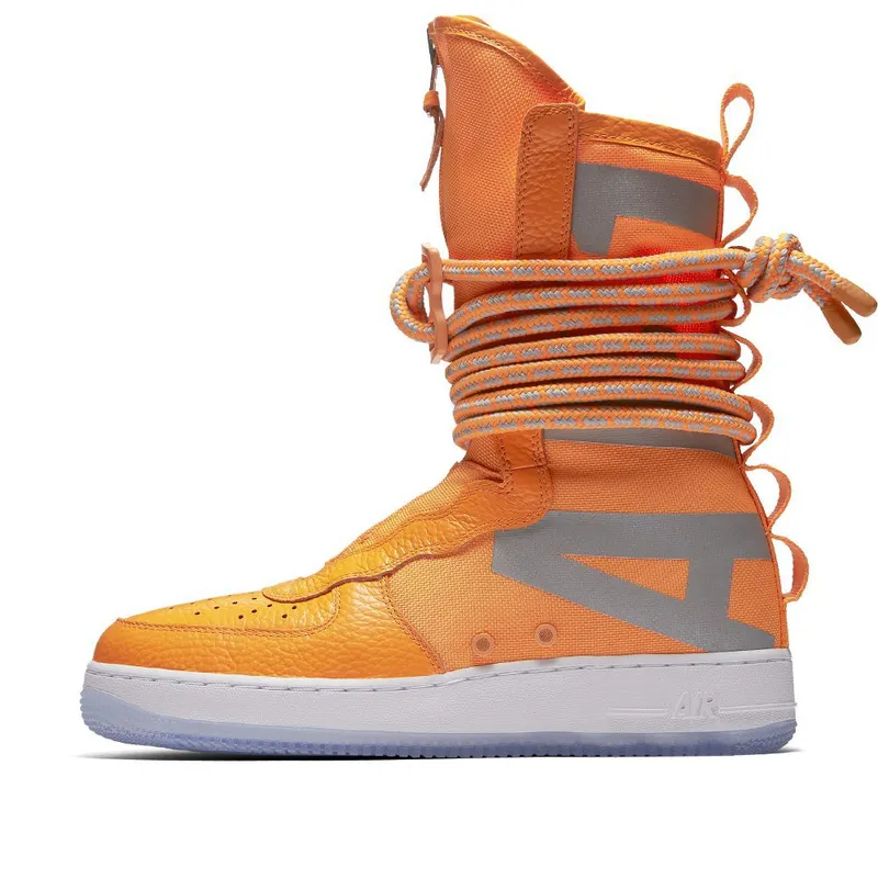 Nike SF Air Force 1 High Total Orange Total Orange/Total Orange-White (AA1128-800)