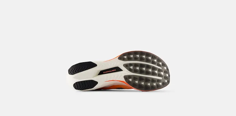 New Balance TCS NYC Marathon FuelCell SuperComp Elite v5 Grapefruit Grey Matter Poppy (MRCELNY5)