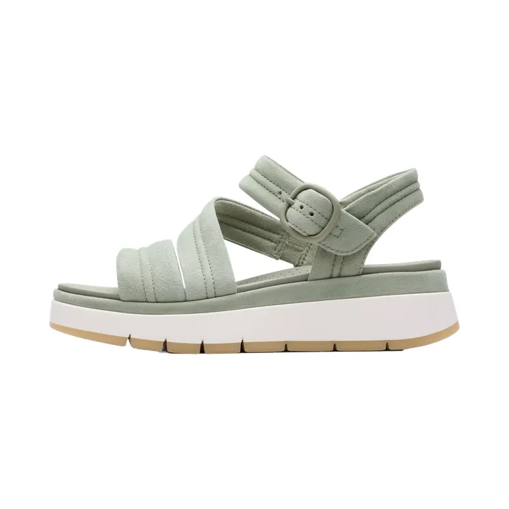 Clarks Tuscan Strap “Light Green Suede” (26181474)