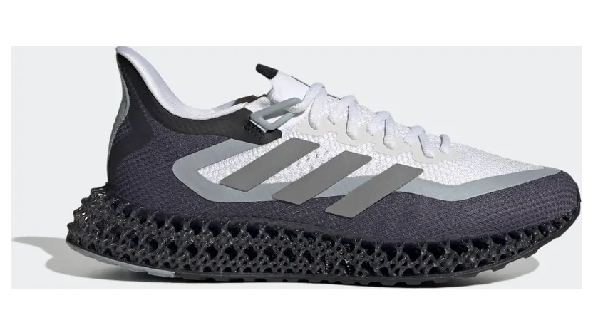 adidas 4D FWD Laufschuh Cloud White / Silver Metallic / Light Grey (HP7663)