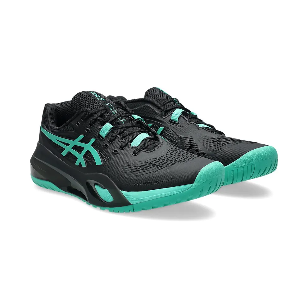 ASICS GEL-RESOLUTION X “Black / Aurora Green” (1041A481-003)